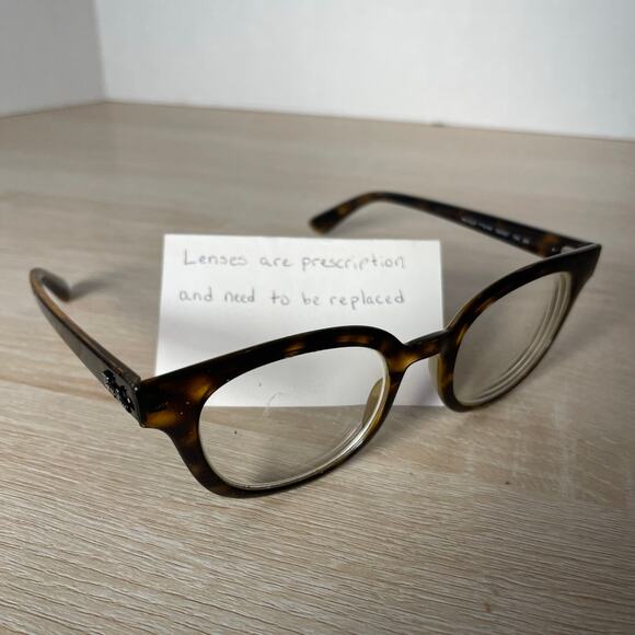 Ray-Ban RB4324 710/51 Sunglasses FRAMES ONLY Tortoise READ Cat Eye 50-21-150 - Picture 1 of 12